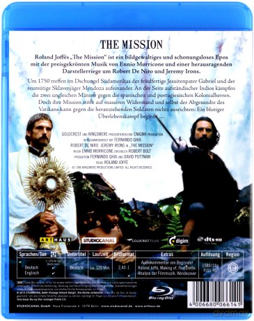 The Mission (Misja) [Blu-Ray]