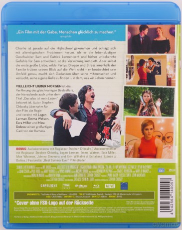The Perks of Being a Wallflower (Charlie) [Blu-Ray]