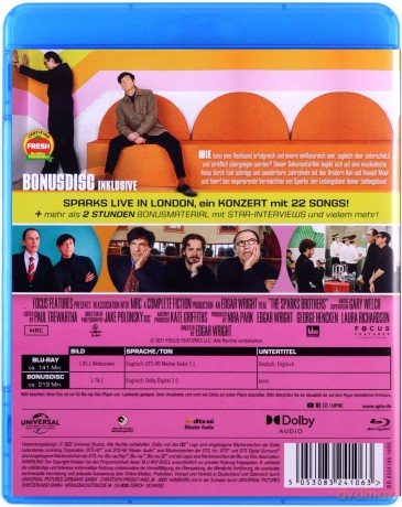 The Sparks Brothers [Blu-Ray]