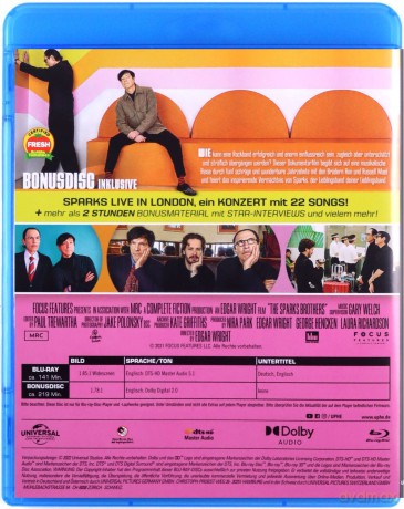 The Sparks Brothers [Blu-Ray]