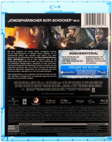 The Thing: The Beginning (Coś) [Blu-Ray]