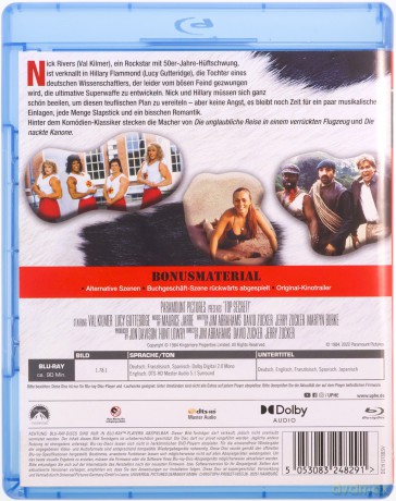 Top Secret! (Ściśle tajne) [Blu-Ray]