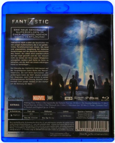 Untitled Fantastic Four Reboot (Fantastyczna Czwórka) [Blu-Ray]