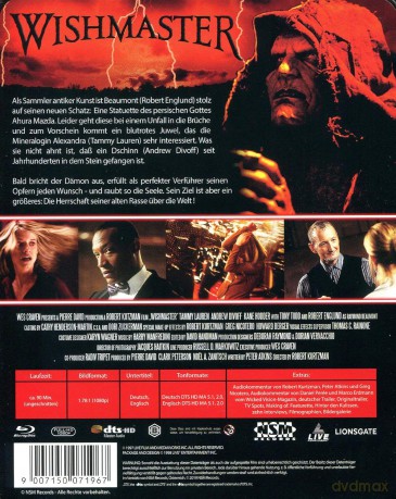 Wishmaster (Władca życzeń) [Blu-Ray]