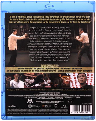 Yip Man 4 (Ip Man 4) [Blu-Ray]