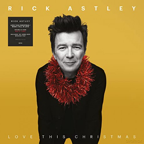 Rick Astley: Love This Christmas / When I Fall In Love (Red) [Winyl]