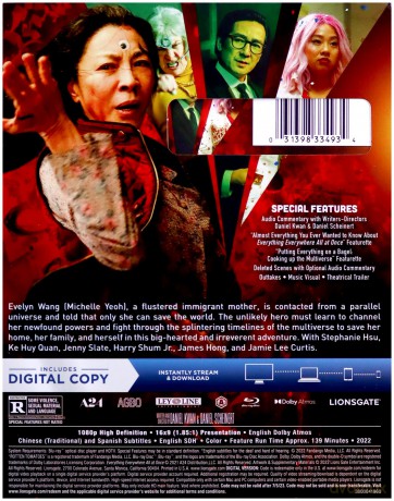 Everything Everywhere All at Once (Wszystko wszędzie naraz) [Blu-Ray]