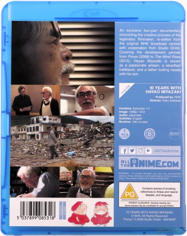 10 Years with Hayao Miyazaki [2xBlu-Ray]