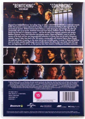 A Discovery of Witches Seasons 1-3 (Księga czarownic) [7xDVD]