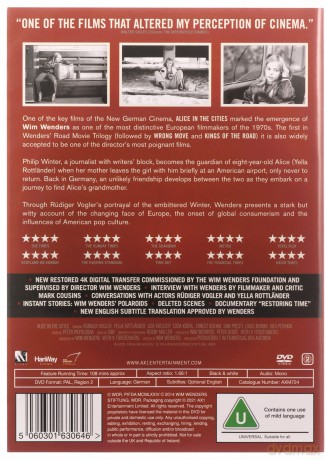 Alice In The Cities (Alicja w miastach) [DVD]