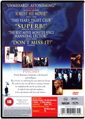 American Psycho (American Psycho) [DVD]