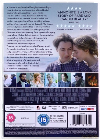 Ammonite (Amonit) [DVD]
