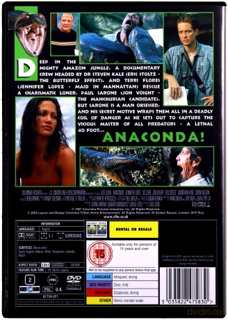 Anakonda [DVD]