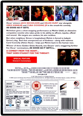 Lepiej być nie może [DVD]