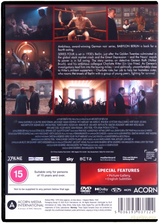 Babylon Berlin Season 4 (Babilon Berlin) [DVD]