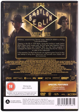 Babylon Berlin Season 1-4 (Babilon Berlin) [DVD]