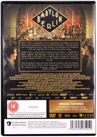 Babylon Berlin Season 1-4 (Babilon Berlin) [DVD]