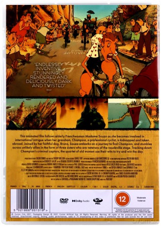 Belleville Rendez-Vous (Trio z Belleville) [DVD]