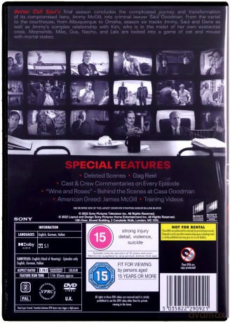 Better Call Saul Season 6 (Zadzwoń do Saula) [DVD]
