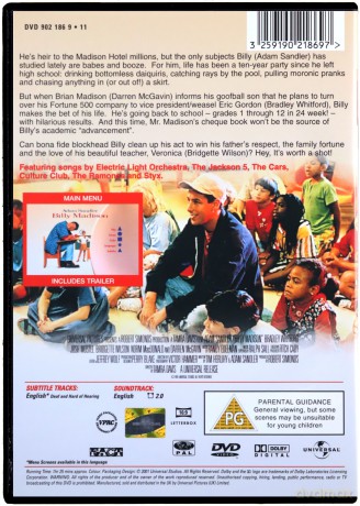Billy Madison [DVD]