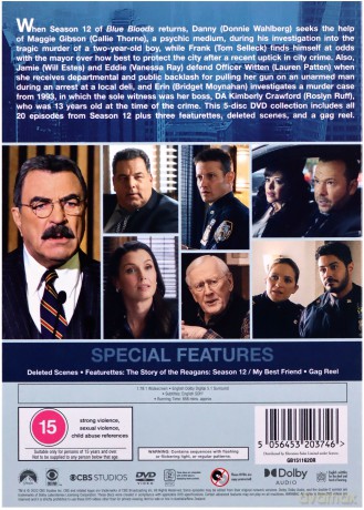 Blue Bloods Season 12 (Zaprzysiężeni) [DVD]