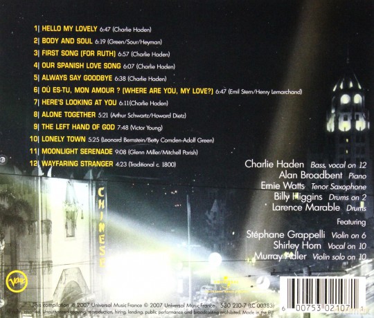 Charlie Haden: The Best Of Quartet West [CD]