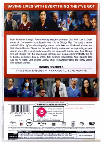 Chicago Med Seasons 1-6 (Chicago Med) [32DVD]