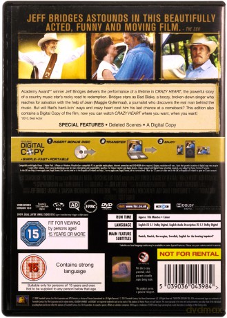 Crazy Heart (Szalone serce) [DVD]