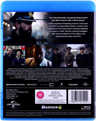 Das Boot Season 3 (Okręt) [Blu-Ray]