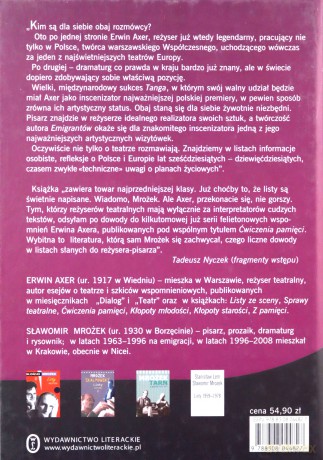 Listy 1965-1996 - Sławomir Mrożek [KSIĄŻKA]