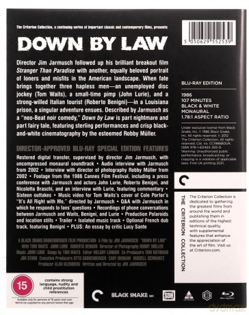 Down By Law (Criterion Collection) (Poza prawem) [Blu-Ray]