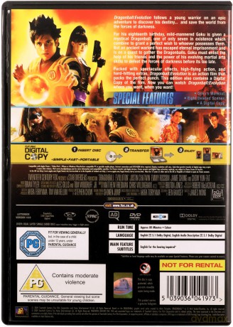 Dragonball Evolution (Dragonball: Ewolucja) [DVD]