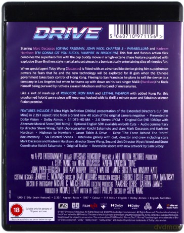 Drive [Blu-Ray 4K]+[Blu-Ray]