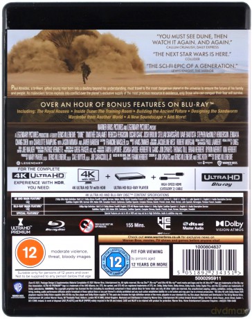 Dune (Diuna) [Blu-Ray 4K]+[Blu-Ray]