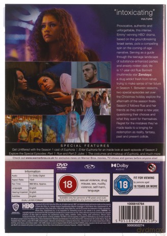 Euphoria Seasons 1-2 (Euforia) [5DVD]