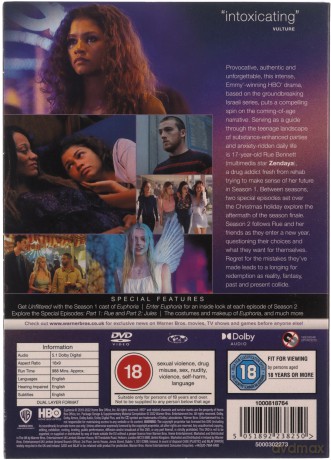 Euphoria Seasons 1-2 (Euforia) [5DVD]