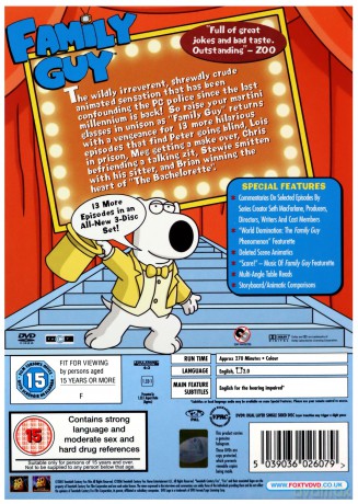 Family Guy Season 4 (Głowa rodziny) [3DVD]