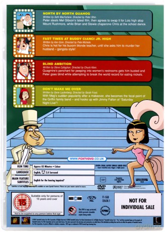 Family Guy Season 4 (Głowa rodziny) [3DVD]