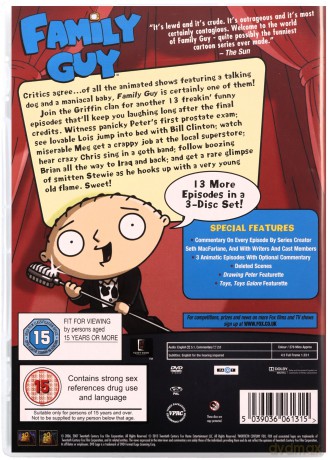 Family Guy Season 6 (Głowa rodziny) [3DVD]