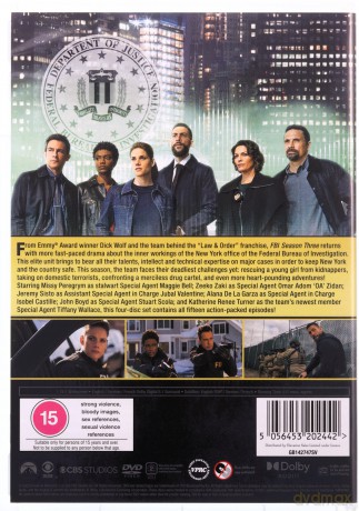 FBI Season 3 (FBI) [4DVD]