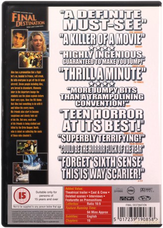 Final Destination (Oszukać przeznaczenie) [DVD]