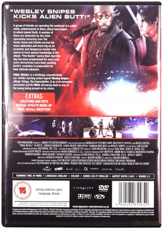 Final Recall (Zanosi się na burzę) [DVD]