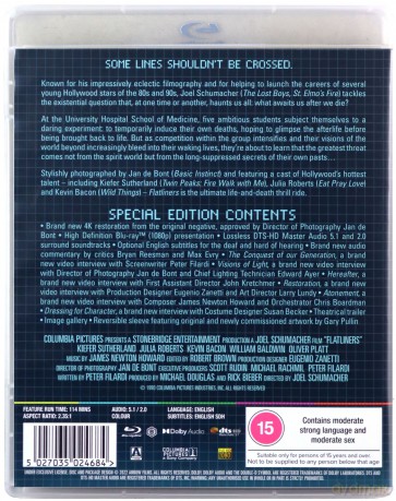 Flatliners (Linia życia) [Blu-Ray]