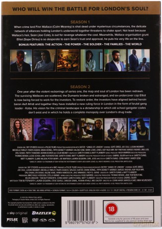 Gangs of London Season 1-2 (Gangi Londynu) [6xDVD]