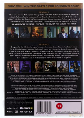 Gangs of London Season 1-2 (Gangi Londynu) [6xDVD]