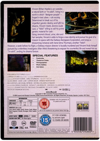 Gattaca - szok przyszłości [DVD]