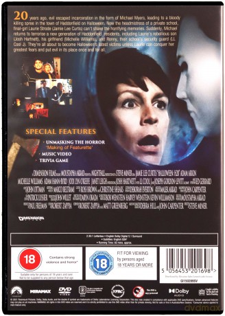Halloween H20 (Halloween - 20 lat później) [DVD]