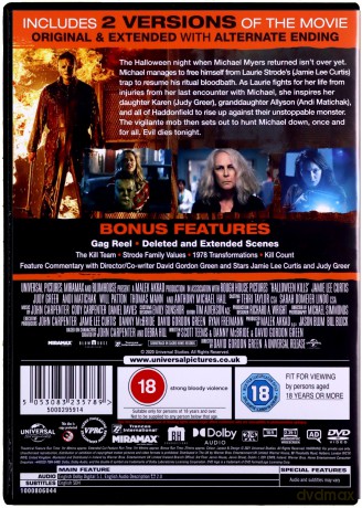 Halloween Kills (Halloween zabija) [DVD]