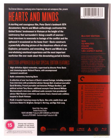 Hearts And Minds (Criterion Collection) (Serca i umysły) [Blu-Ray]