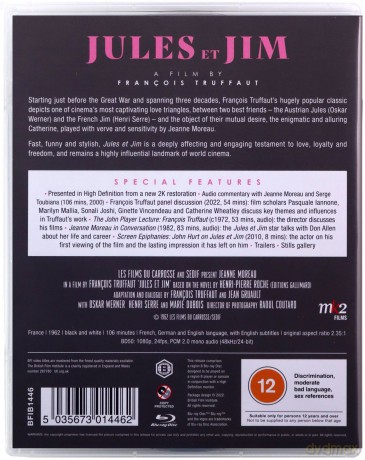 Jules et Jim (Jules i Jim) [Blu-Ray]